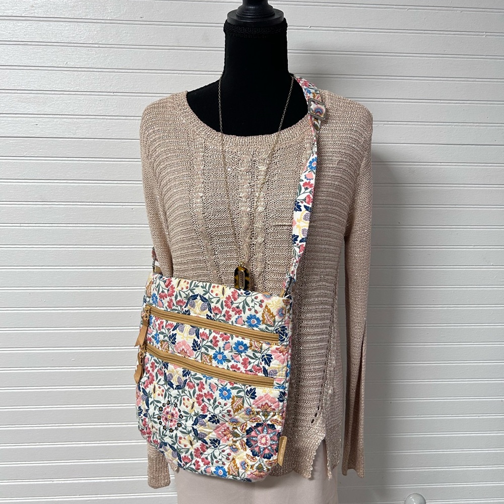Vera Bradley Multicolor Floral Crossbody Bag